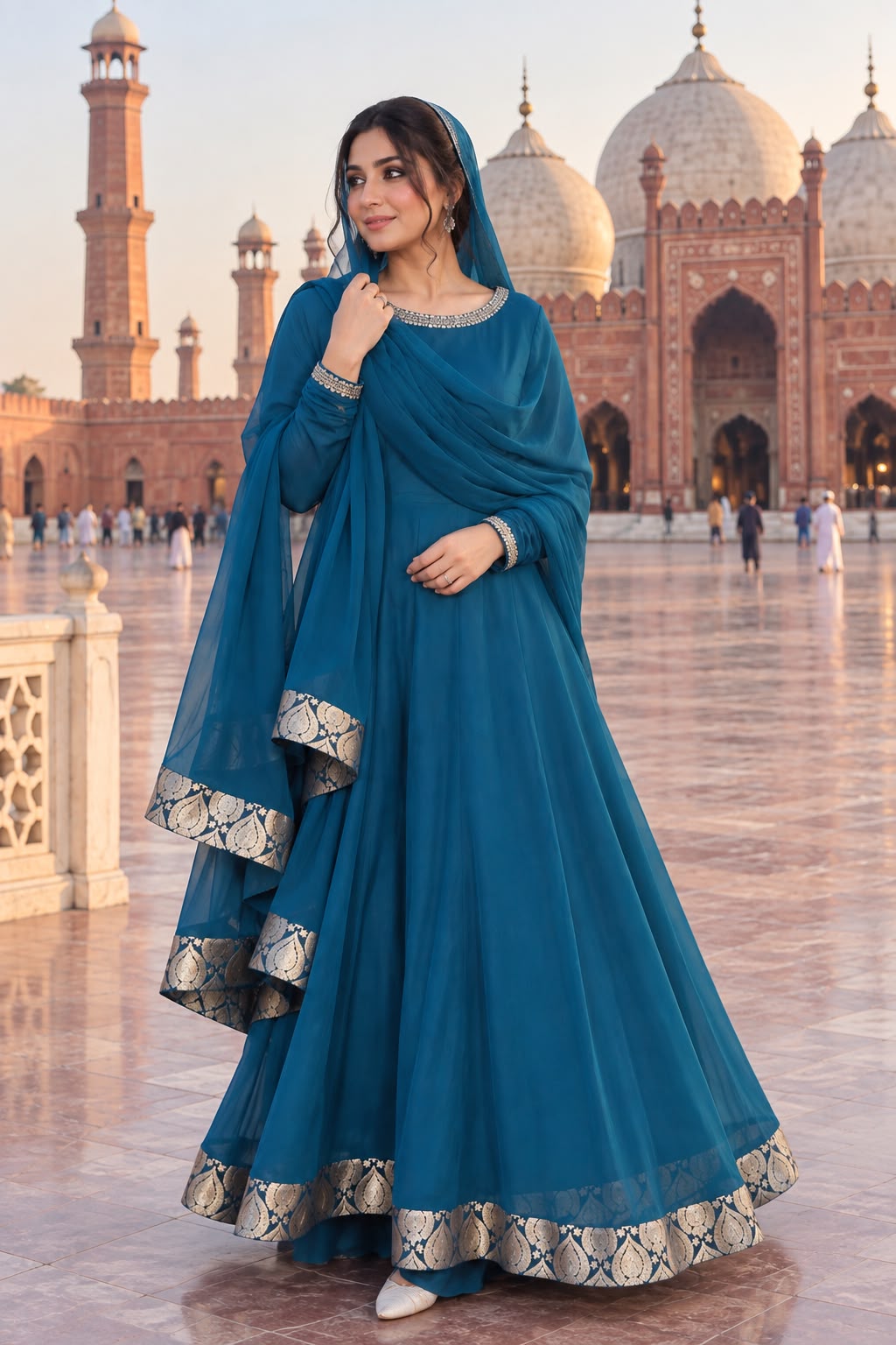 Zulekha 3-Piece Frock