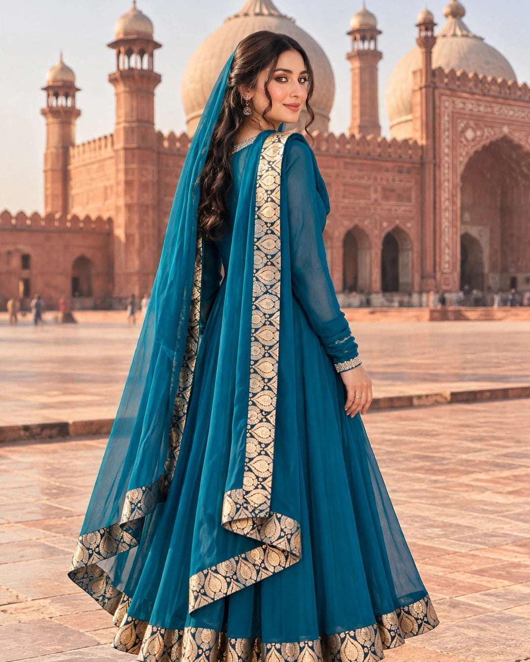 Zulekha 3-Piece Frock