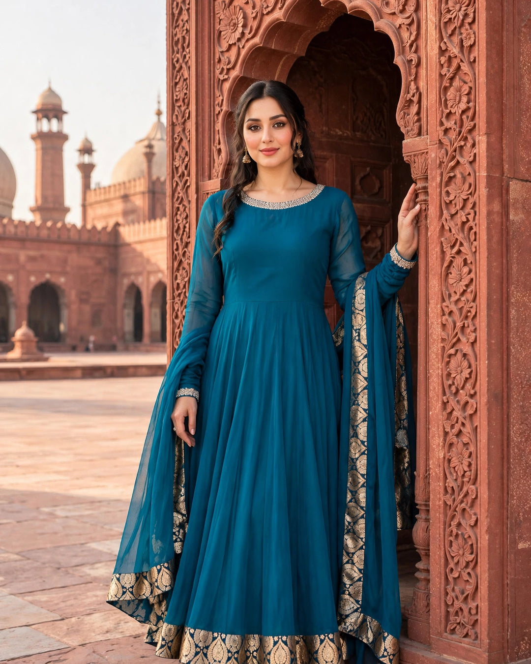 Zulekha 3-Piece Frock