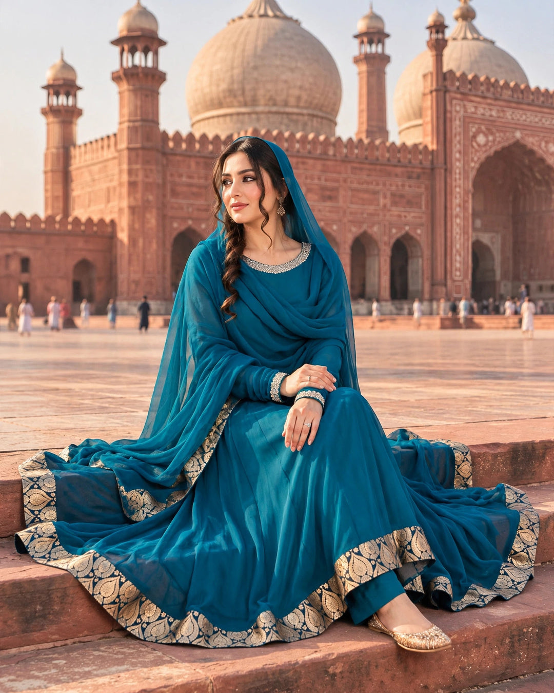Zulekha 3-Piece Frock